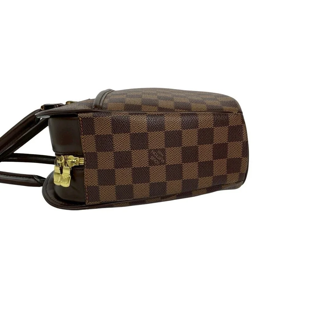 LOUIS VUITTON Brown Damier Leather Boston Bag - Picture 5 of 10